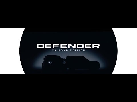 Embedded thumbnail for The Land Rover Defender V8 Bond Edition