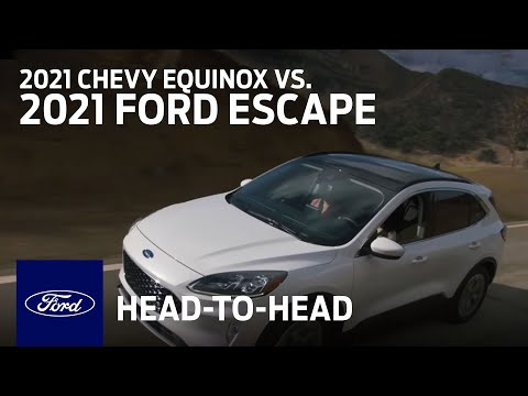 Embedded thumbnail for Compare the 2021 Chevy Equinox With the 2021 Ford Escape | Head to Head | Ford