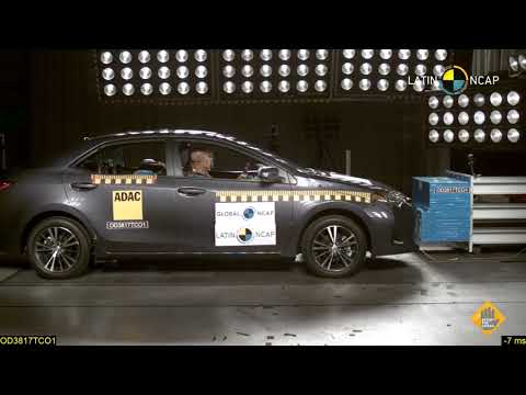 Embedded thumbnail for Latin NCAP - Toyota Corolla 7 Airbags 