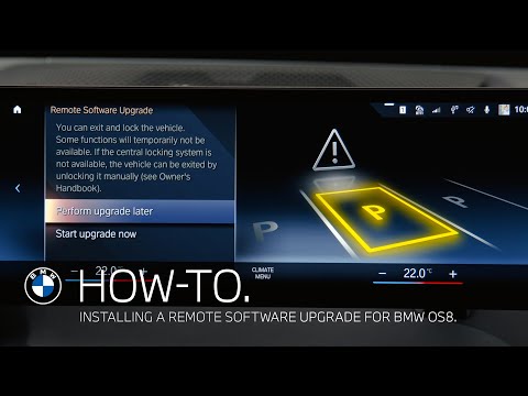 Embedded thumbnail for BMW Operating System 8 - Remote Software Upgrade Installation - BMW How-To
