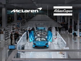 McLaren Automotive confirma a Atlas Copco como "Proveedor Oficial de Herramientas Inteligentes" 01 010824