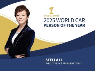 Stella Li, de BYD, elegida Persona del Año en el Mundo del Automóvil 01290125