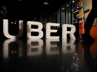 En la imagen, logo de Uber.