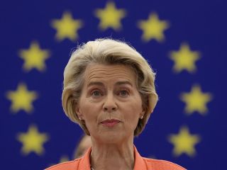 Foto de archivo de la presidenta de la Comisión Europea, Ursula von der Leyen. EFE/EPA/JULIEN WARNAND 01 260923