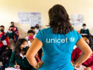 Alianza multipaís entre UNICEF y BMW Group busca beneficiar a la juventud del mañana. 01 190624