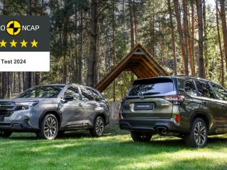 El nuevo Subaru Forester recibe la máxima calificación de cinco estrellas en la prueba de seguridad Euro NCAP 2024 antes de su próximo lanzamiento en el Reino Unido 01041224