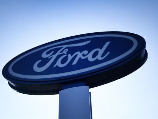El logo de Ford, en una fotografía de archivo. EFE/EPA/Andy Rain 01 190923
