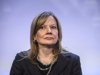 La responsable ejecutiva de General Motors, Mary Barra, en una fotografía de archivo. EFE/Christophe Petit Tesson 01 300124