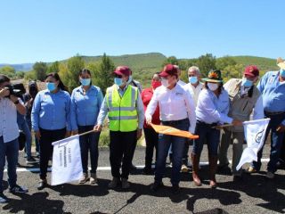 PUESTA EN OPERACIÓN DEL PUENTE PROVISIONAL METÁLICO ARMADO EN SAN ANTONIO DE RODEO, DURANGO