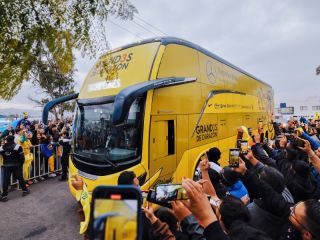 Unidad de última generación de Mercedes-Benz Autobuses acompañó al América en la obtención del tricampeonato 01070325