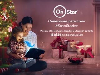 OnStar te conecta con Santa en su viaje navideño y dona a la Cruz Roja Mexicana 01161224