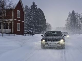 Probando el nuevo BMW i5, prototipo, Road Trip a Arjeplog 01 290323