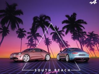 Alpine presenta su A110 con los colores de Miami 01 030522