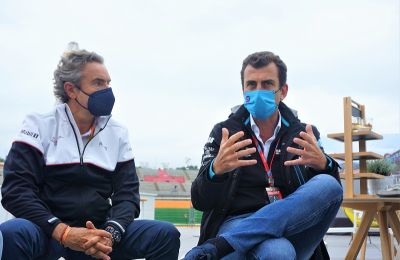  Tomás Villén (Consejero Delegado Porsche Ibérica) y Alberto Longo (Consejero Delegado y Director General del Campeonato de Fórmula E)