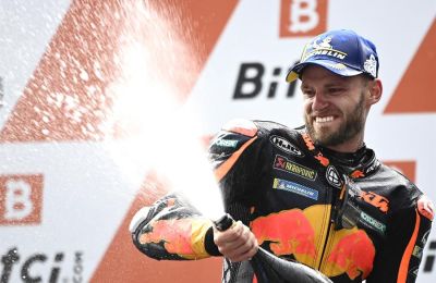 El surafricano Brad Binder (KTM RC 16)