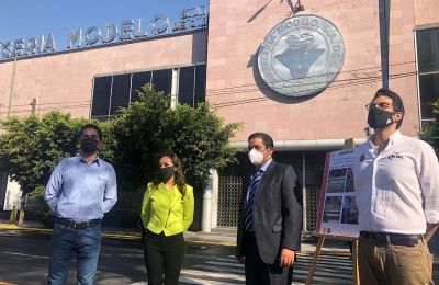 Grupo Modelo entrega obras viales de 25 millones de pesos a la Alcaldía Miguel Hidalgo