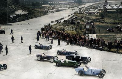Brooklands Museum para celebrar el 95 aniversario del primer Gran Premio de Gran Bretaña