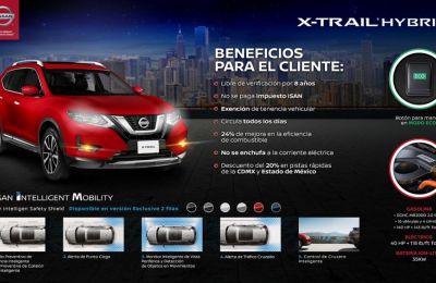 Nissan anunció hoy la llegada de X-Trail Híbrido, el primer modelo de su tipo para la marca dentro del mercado mexicano.