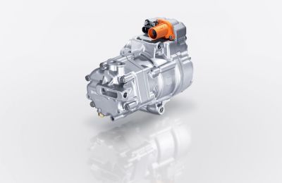 Con 18 kW de potencia, el compresor MAHLE E es actualmente el compresor de aire acondicionado eléctrico de mayor rendimiento en el mercado. 01 291122