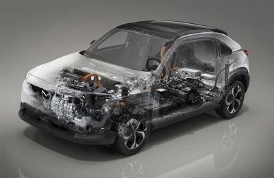 Mazda MX-30 e-Skyactiv R-EV presentado en el Salón del Automóvil de Bruselas  01 130123