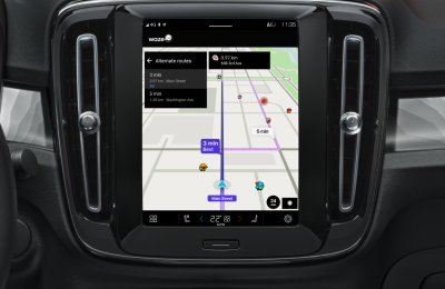La aplicación Waze ya está disponible en su automóvil Volvo 01 190423