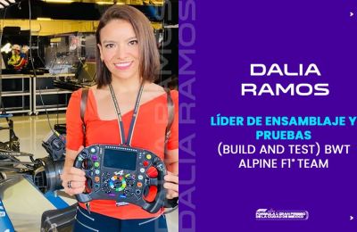 Dalia Ramos (Jefa de ensamblaje y pruebas de Alpine)  01 070324