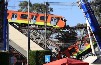 Metro  Línea 12 accidente