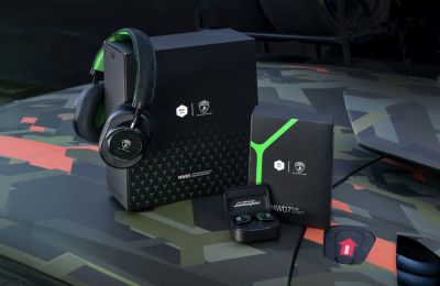 Auriculares Master & Dynamic Automobili Lamborghini en versión Squadra Corse