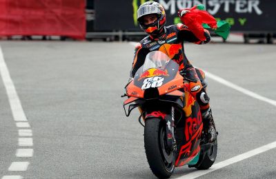 El piloto portugués de MotoGP, Miguel Oliveira.