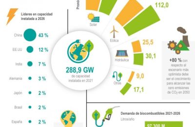 La energía renovable batirá nuevo récord en 2021 - 01 - 011221