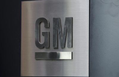 Logo de la compañía General Motors, en una fotografía de archivo. 01 280322