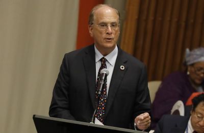 Larry Fink, presidente y CEO de BlackRock, en una fotografía de archivo.