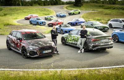 La gama de modelos de Audi Sport GmbH es la más amplia de toda su historia