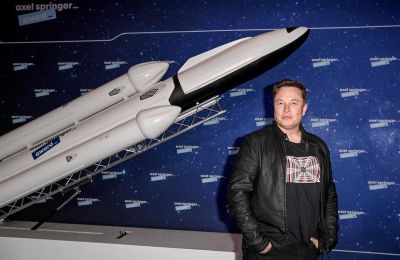 Fotografía de archivo de Elon Musk en Berlin (Alemania). 01 280223