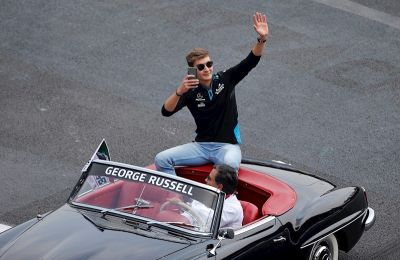 El piloto George Russell 