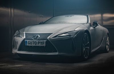 Lexus LC Cabrio se somete a una prueba de congelación extrema