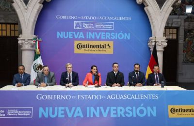 $90 millones de dólares de inversión para nueva planta de producción de Continental en Aguascalientes 01 250124