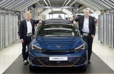 CUPRA inicia la producción de su primer coche 100% eléctrico: el CUPRA Born
