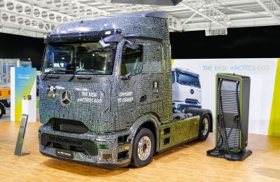 eActros 600 en la Exposición de Transporte por Carretera 01 060624