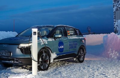  El SUV 100% eléctrico Aiways U5 supera los 7.000 km del desafío eNordkapp