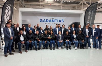 Daimler Truck México entrega la “Copa Garantías” a Euro Centro Camionero Aguascalientes 01 291123