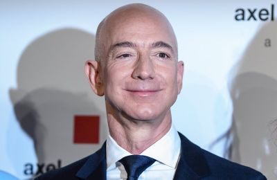 Fotografía de archivo del fundador y director ejecutivo de Amazon, Jeff Bezos.