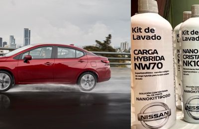 Nissan brinda el servicio en sus agencias de "Nano Lavado" donde los vehículos durarán limpios durante 30 días. 01 060722