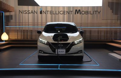 Nissan LEAF y Nissan Ariya son los vehículos emblema de Nissan Intelligent Mobility. 01 040822