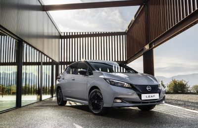 Nissan LEAF 2022 presenta un diseño exterior renovado con llamativos detalles estéticos y nuevos colores, alineado a la nueva identidad de marca.