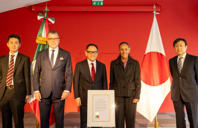 Toyota Akio Toyoda es nombrado Cónsul Honorario de México en Nagoya 01 050324