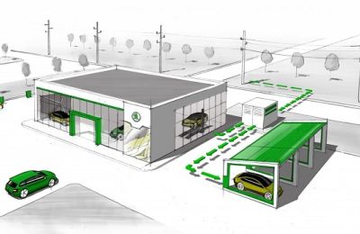 Skoda colabora con IBG Česko para crear un sistema para almacenar hasta 328 kWh de energía