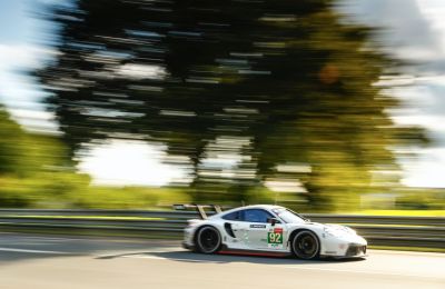 Porsche concluye los preparativos de Le Mans con los mejores tiempos en las categorías GTE