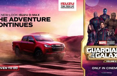 Isuzu UK celebra el lanzamiento de “Guardians of the Galaxy Vol. 3” 01 050523