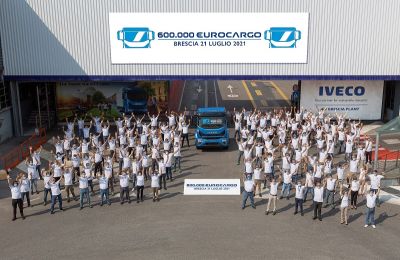  IVECO celebra el Eurocargo número 600.000 fabricado en su emblemática Planta de Brescia